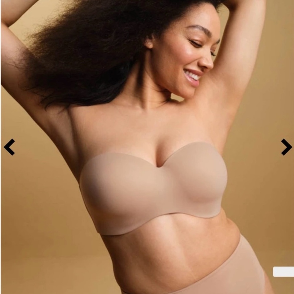 NWT Soma Intimites Enbliss Stay-Put Strapless Bra 38D